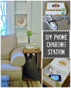 diy phone charging station