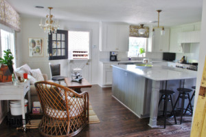 before and after home tour kitchen