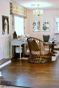 before and after home tour breakfast nook