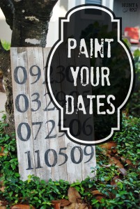 paint your dates