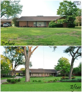 front yard curb appeal home tour