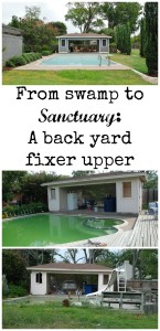 Watch this back yard transform from a swampy train wreck to an outside sanctuary. www.huntandhost.net