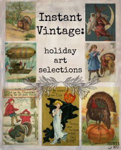 instant vintage holiday art selections huntandhost.net