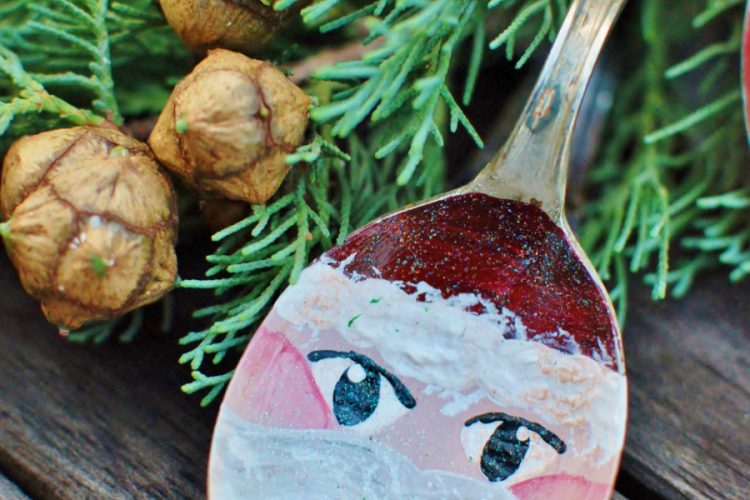 spoon santa spoon tree spoon christmas ornament huntandhost.net