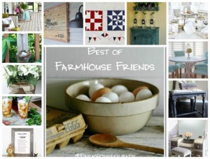 Best of Farmhouse Friends: DIY Farmhouse Projects. Napkin Painted Tray www.huntandhost.net