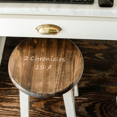 How to Carve Bible Verses In Furniture