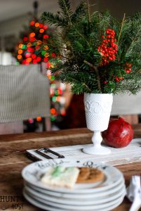 Never underestimate the dollar store. DIY milk glass tutorial to make a fabulous budget friendly centerpiece.