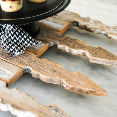 Picket Fence Serving Tray