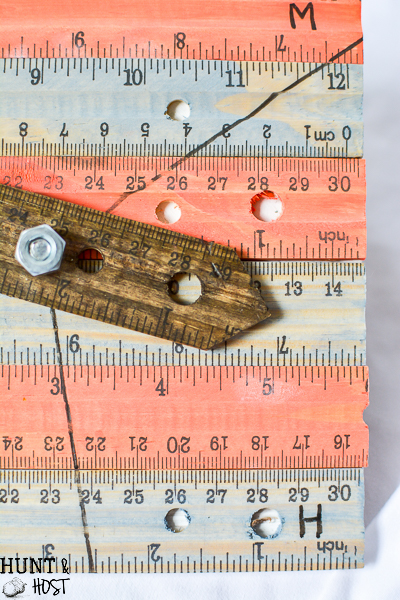 Dollar Store Wooden Ruler Stop Kids Fighting Salvaged Living