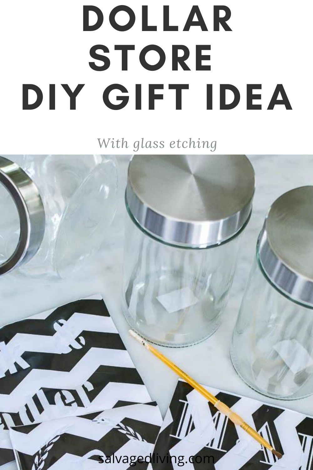 Easy DIY Etched Glass Gift Ideas