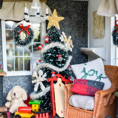 Christmas Dollhouse Decorations