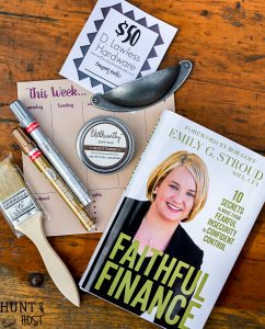 January Giveaway box for my favorite people - YOU! from Hunt & Host blog