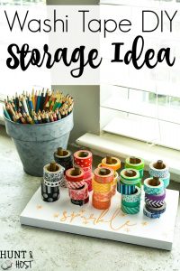 Washi Tape Storage Idea - Salvaged Living