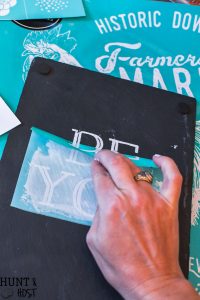 Everything you need to know about Chalk Couture. How to do your first Chalk Couture project quickly!