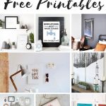20 ways to display free printables. Wondering what to do with all the free artwork you see on the internet, here are a bunch of ideas to use free prinatbles! #freeprintables #freeartwork #artdisplay #wallart