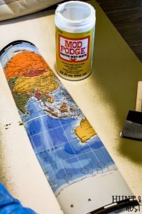 Four awesome DIY heat gun project ideas for decorating. A heat gun has multiple uses from bending acrylic glass, upholstering with vinyl, weathering wood and removing stubborn veneer or old paint, Get some tips on how to use a heat gun along with gorgeous DIY projects to inspire your heat gun crafts! #heatgun #wagner #wallart #3Dwallart #boysbedroomidea #heatgunprojectideas #howtobendplexiglass