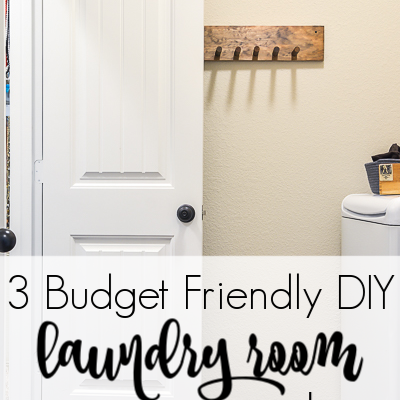 Laundry Room Organization On A Budget