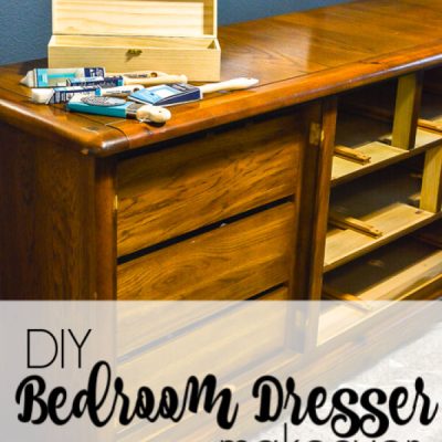DIY Bedroom Dresser Makeover