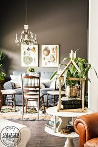 A few simple spring decorating ideas for the home. Light, bright, yellow and gold with pops of fresh greenery help me get my house feeling spring fresh. #springdecorating #springideas #springlivingroom