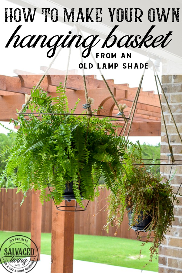 Unusual Outdoor Hanging Basket Idea, Outdoor Hanging Plants