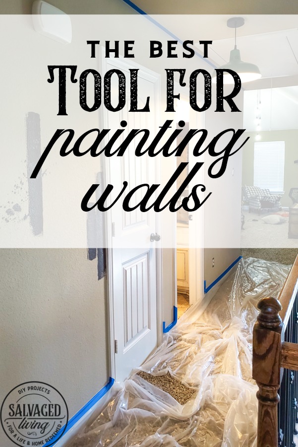 The best tool for painting walls when you want to use a paint roller. Do you wonder when to use a paint sprayer versus a paint roller for painting walls? Here are some questions to ask a about your project to decide what paint technique to use. #paintingtips #howtopaintwalls #paintsprayer #paintroller 