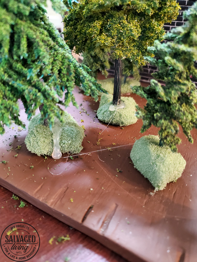 Mini Resin Tree Micro Landscaping Plant Garden Dollhouse Decorations Miniat B1L9 