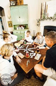 The ultimate list of family games for a family game night gift basket. The perfect gift for a family with tweens and teens plus extra gift ideas to tuck into your basket for the perfect party at home for a family with kids at Christmas. #JoinTheFizztivities #christmasgift #familygamenight #holidaygiftidea #teengift
