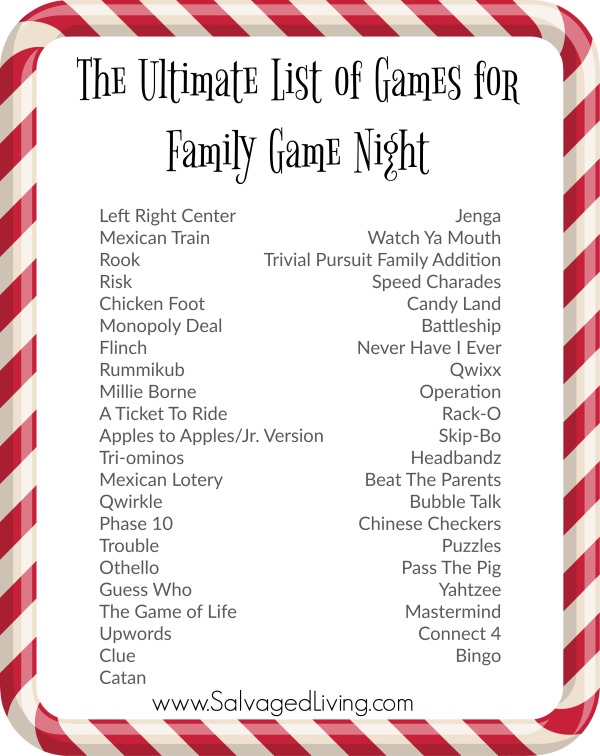 The ultimate list of family games for a family game night gift basket. The perfect gift for a family with tweens and teens plus extra gift ideas to tuck into your basket for the perfect party at home for a family with kids at Christmas. #JoinTheFizztivities #christmasgift #familygamenight #holidaygiftidea #teengift 