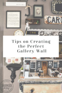 Tips to create the perfect gallery wall. Gather ideas for a gallery wall here and see how I decide my gallery wall layout to make it meaningful and full of decorating personality. #DIYwall #gallerywall #walldecoridea #howtohang