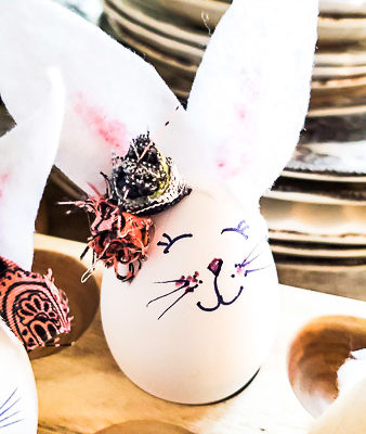 DIY Easter Bunny Egg Craft