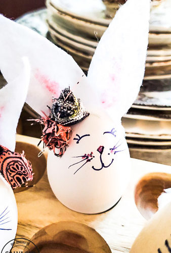 DIY Easter Bunny Egg Craft