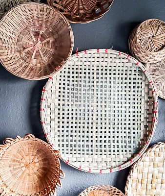 Create Vintage Basket Wall Art