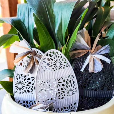 DOLLAR STORE YARD DECOR FOR EASTER