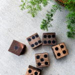 Learn how to make the perfect lawn dice for your outdoor game collection. #gamenight #scrapwood #diygames #outdoorideas