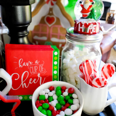 Christmas Hot Chocolate Bar Ideas