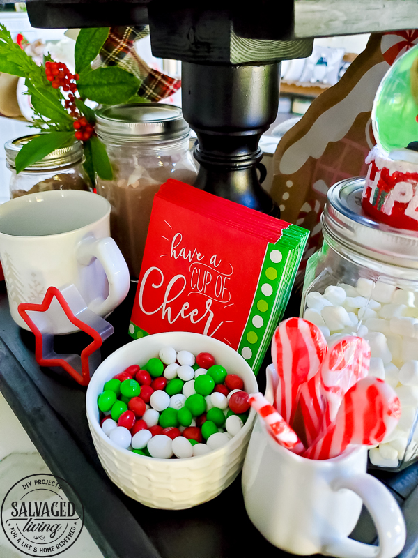 Hot Chocolate Station  Diy hot chocolate, Christmas fun, Christmas food