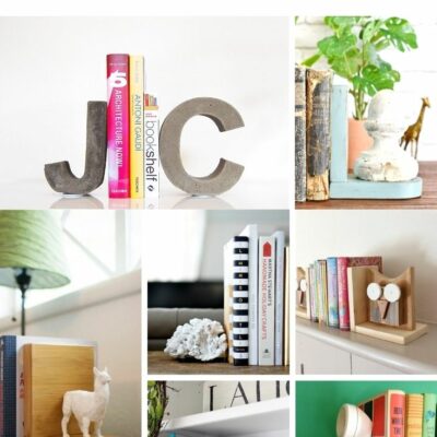 21 Amazing DIY Bookend Projects That You Will Love!