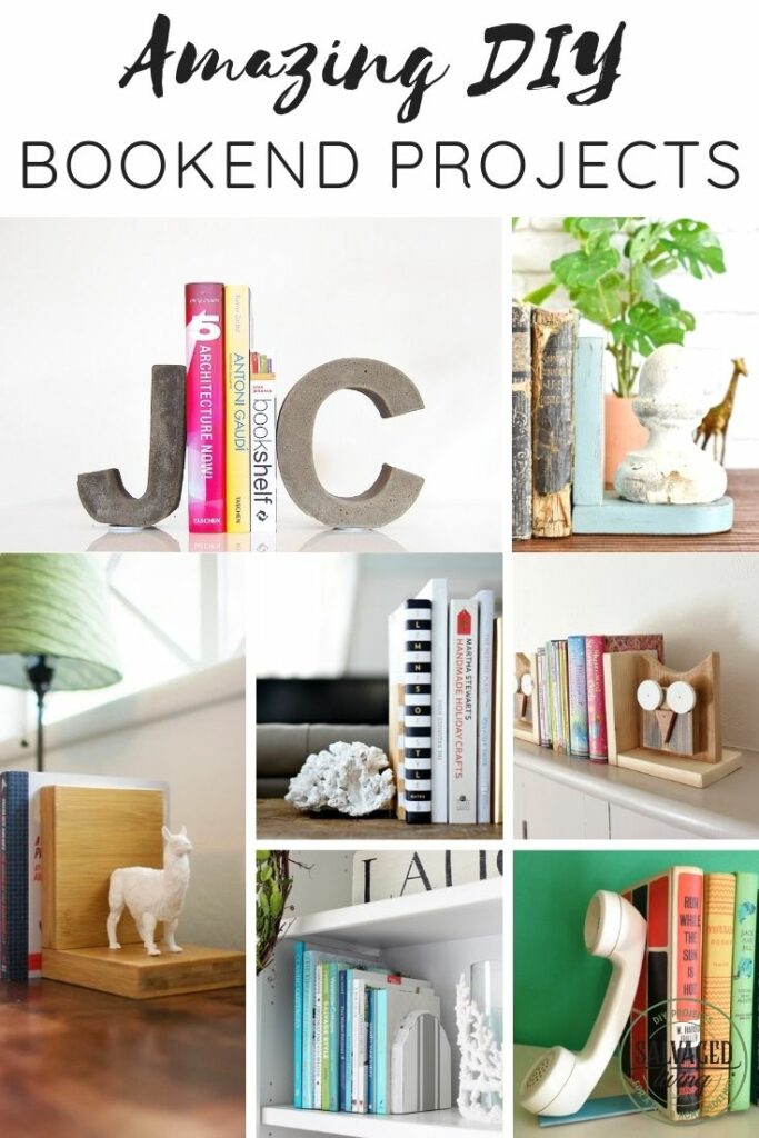 21 Amazing Diy Bookend Projects That