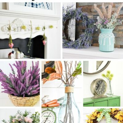 Dollar Store Spring Decor Projects
