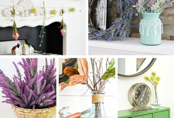 Dollar Store Spring Decor Projects