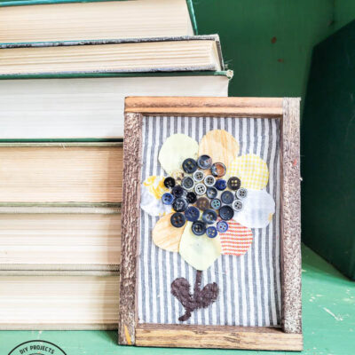 How To Make A Pretty DIY Sunflower Art With Dollar Tree Supplies