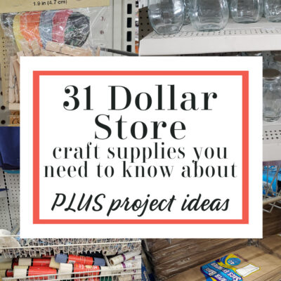 Dollar Store Craft Supplies You Should Watch Out For
