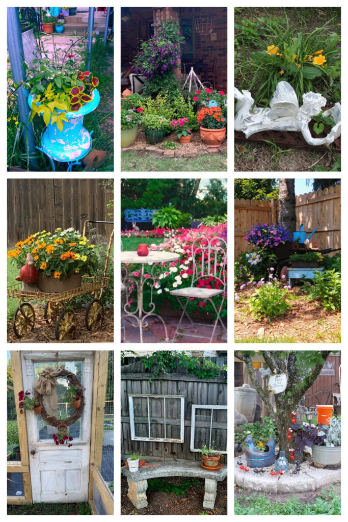 garden collage
