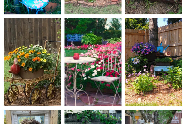 garden collage