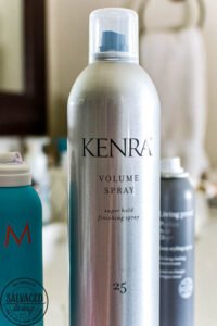 Best hair care products for fin, thin, color-treated hair. These are my favorite hair care products when it comes to shampoo, conditioner, styling and general hair care. This is how I stopped washing my hair everyday and the details on how to wash your hair once a week if it is fine and limp like mine. #haircaretips #finehair #washweeklyhair #dryshampoo