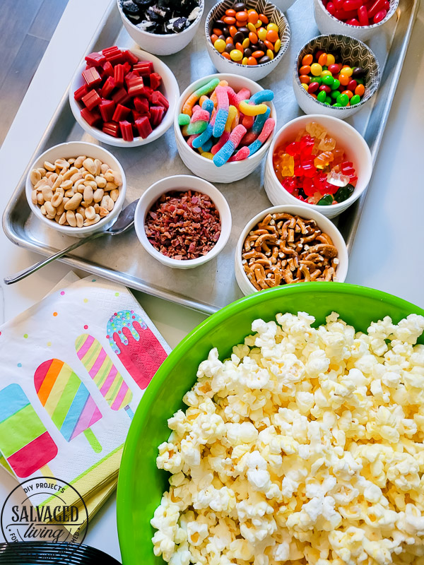 popcorn bar ideas - Salvaged Living