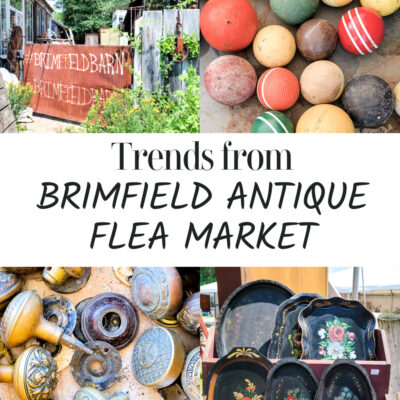 Brimfield Antique Market Trend Alert