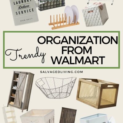 Trendy Organization from Walmart