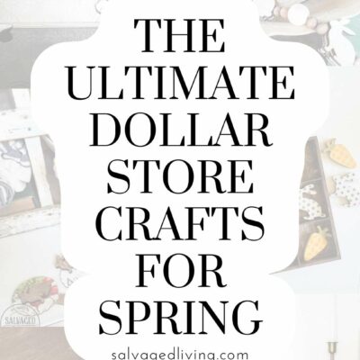 The Ultimate Dollar Store Crafts for Spring