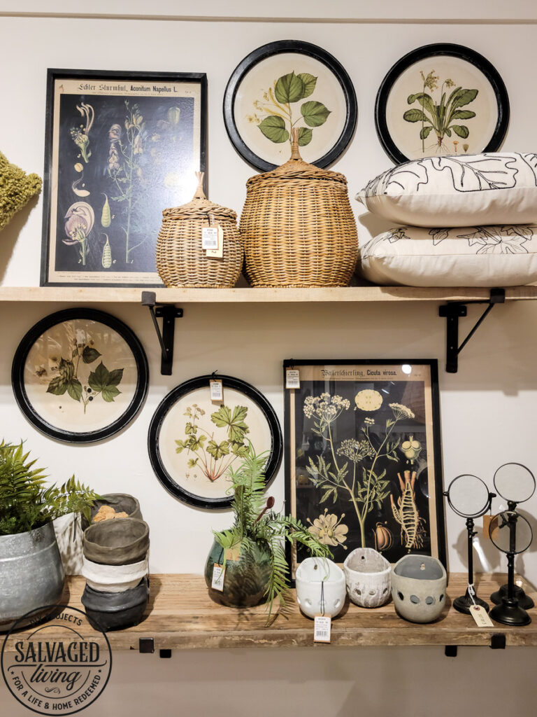 Wondering what the spring home decor trends for 2022? Here is a printable list of the deisgn trends coming from market that you can implement into your home decor shopping, thrift store hunting and DIY or craft projects! #decortrends #homedecorshopping #vintagestyle